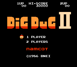 Dig Dug II (USA, Europe) (Namco Museum Archives Vol 2)